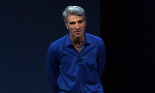 photo of Apple's Federighi thrust into spotlight with successful WWDC keynote performance image
