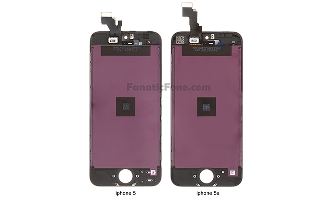 photo of High resolution images claim to show 'iPhone 5S,' iPhone 5 display assemblies side-by-side image