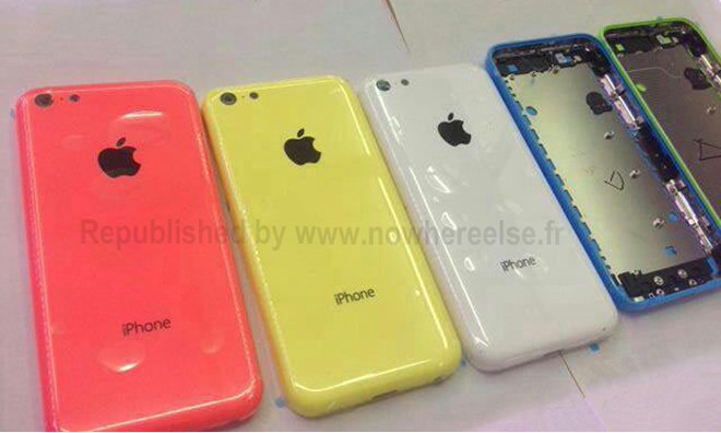 photo of More pictures of purported 'iPhone Lite' shell surface with new blue color image