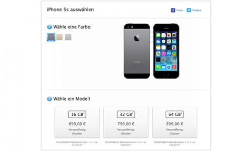 photo of Apple sells out of initial iPhone 5s supply in under 2 days, shipments pushed to October image