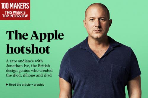 photo of Sunday Times interviews Jonathan Ive on everything design, Apple, and much more image