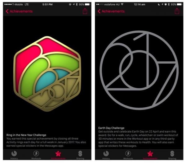photo of Apple's 2017 Earth Day Challenge for Apple Watch awards iMessage Stickers image