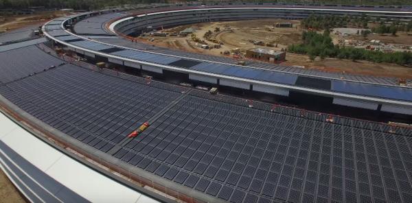 photo of Latest Apple Park drone footage shows rough edges in wake of move-in deadline image