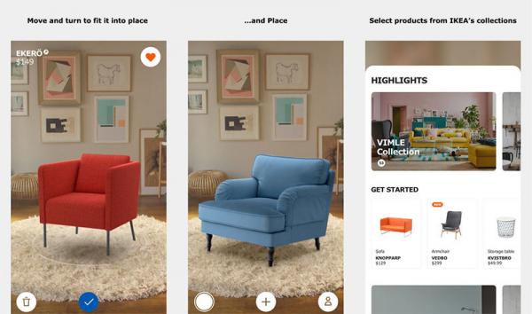 photo of Ikea's augmented reality app now available for download image