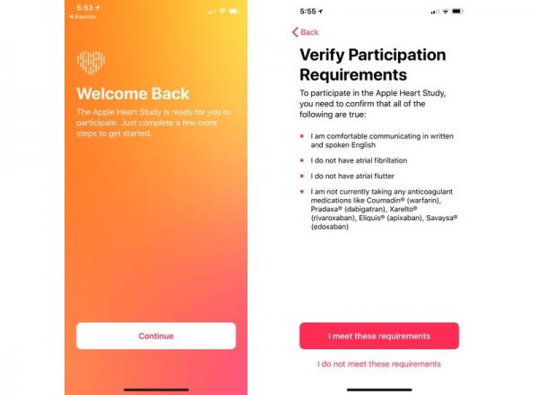 photo of Apple begins collecting Apple Watch data for Heart Study image