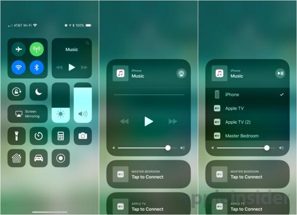photo of Reminder: Apple includes a tiny AirPlay toggle in iOS 11's Control Center for iPhone and iPad image