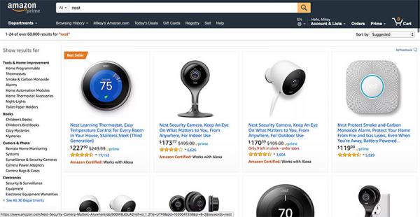 photo of Amazon to stop sales of all Nest products as battle with Google intensifies image