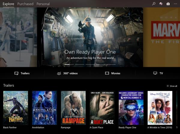 photo of Microsoft at work on iPhone & iPad app for Movies & TV customers image
