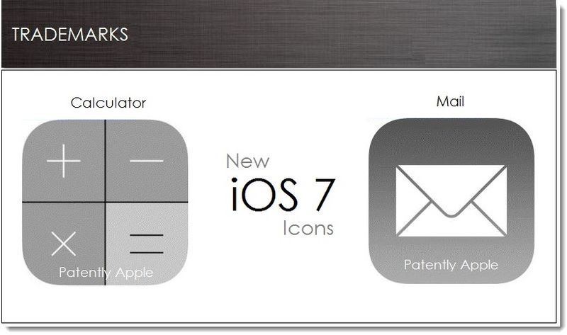 photo of Apple Files for More iOS 7 Icons & Wins a Design Patent in China image