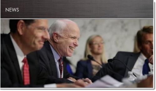photo of John McCain Caught Playing Poker on his iPhone during Hearing image
