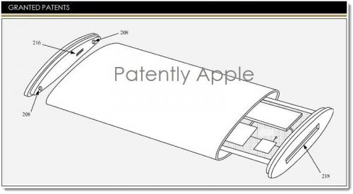 photo of Apple Wins a Patent for an a Transparent Glass iPhone with a Wraparound Display image