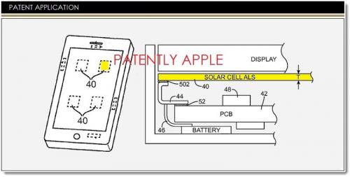 photo of Apple Invents Solar Cell Ambient Light Sensors for iDevices image
