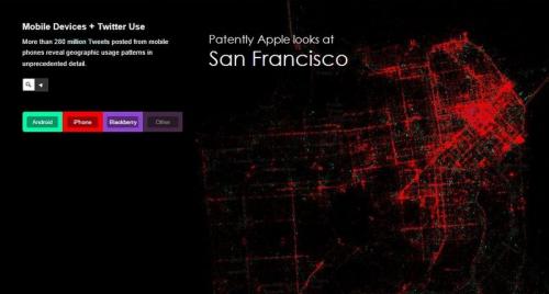 photo of New Stunning Maps of the US, Canada & Other Countries Show Apple is winning against Android in Larger Cities image