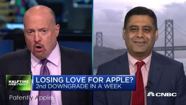 photo of Video: Jim Cramer of Mad Money along with others on CNBC Hammered the Analyst for his Downgrade Call on Apple image