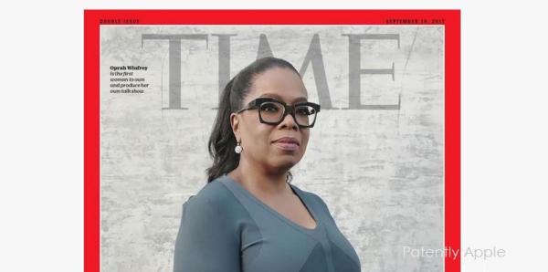 photo of Time Magazine's Series of Cover Shots for a Project about 'Firsts' for Woman were done using an iPhone image