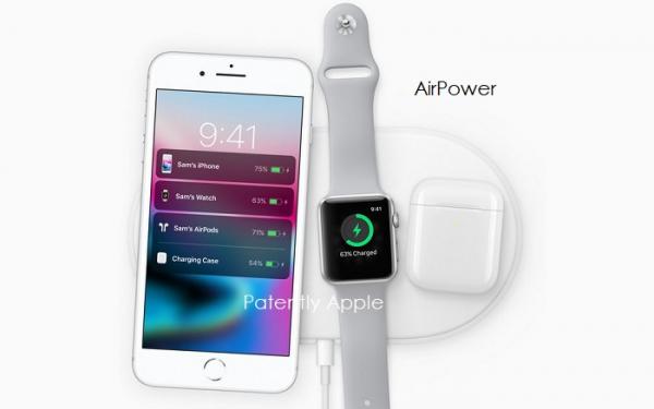 photo of Apple's AirPower Invention Surfaces for recharging iDevices now & Small appliances & Cars in the Future image