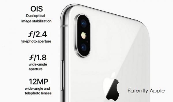 photo of Apple Wins 57 Patents Today Covering Dual Optical Image Stabilization for iPhone X which fulfills another Patent & more image
