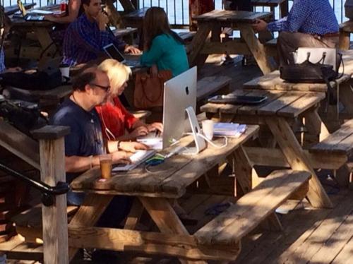 photo of This is why he gets more work done at the coffee shop than you do image