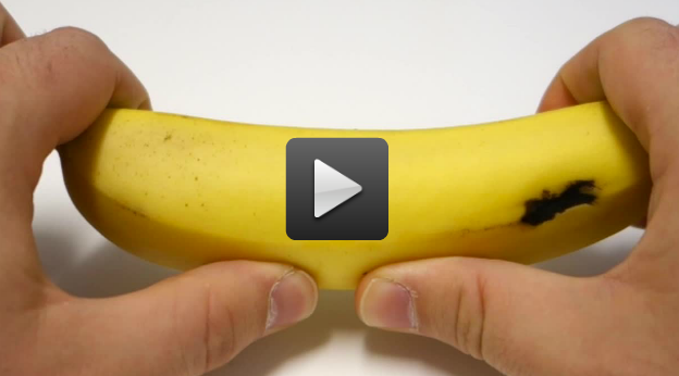 Video demonstrates reported banana bending issues