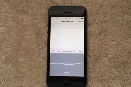 photo of iOS 8 real time voice-to-text feature looks incredible image