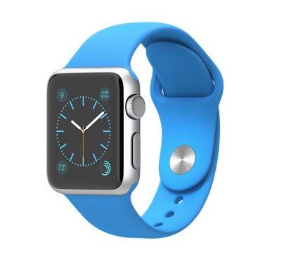 photo of Apple Watch Sport ships with a weird tri-sectioned band image