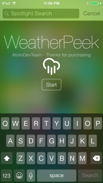 photo of WeatherPeek will bring quick weather highlights to the Home screen image