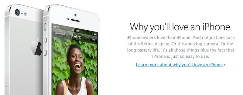 photo of New 'Why iPhone' section of Apple's web site touts smartphone superiority image