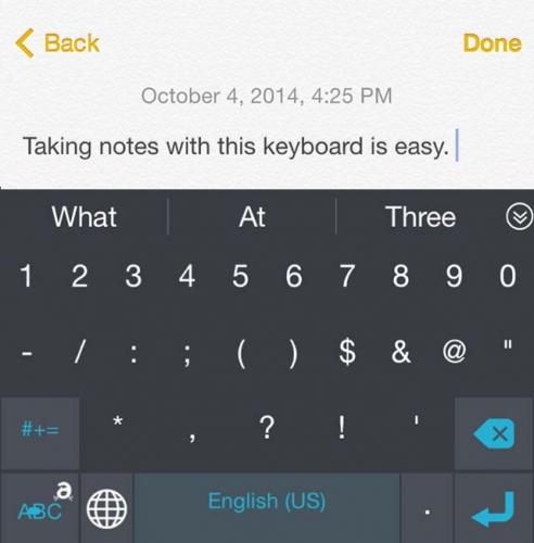 photo of Adaptxt Keyboard is a capable and free iOS 8 add-on image