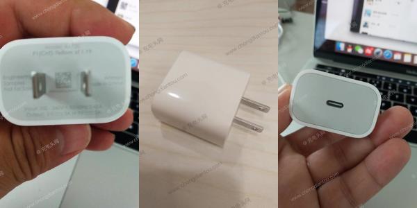 photo of Photos claim to show new 18W USB-C charger that will be bundled with the 2018 iPhones image