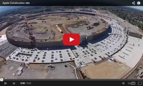 photo of Majority of Apple Campus 2 foundation laid according to latest drone video image