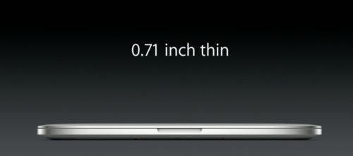 photo of Apple announces thinner, lighter 13-inch MacBook Pro with Retina display; battery life, Thunderbolt 2 image