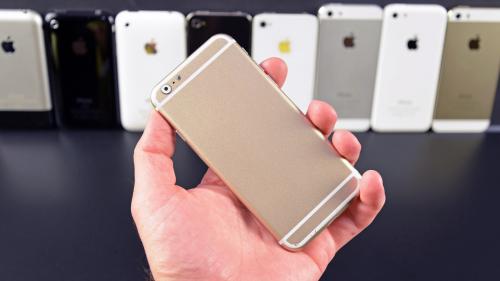 photo of iPhone 6 mockup compared to all previous generation iPhone models (Video) image