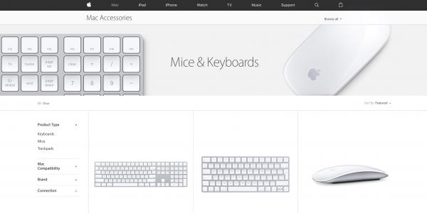 photo of Apple removes wired keyboard with numeric keypad from its online store image
