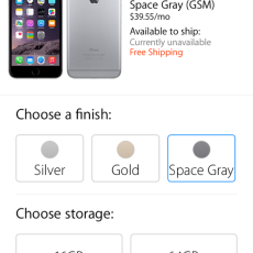 photo of iPhone 6 and 6 Plus already selling out, 5.5 inch model particularly constrained image