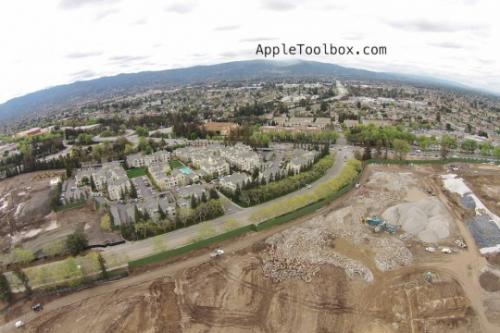 photo of Apple Campus 2 site’s demolition progress shown almost complete in latest aerial photos image