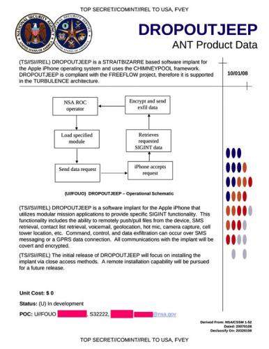 photo of NSA Was Able to Capture Live Data From Compromised iPhones in 2008, Including Live Camera, GPS, and More image
