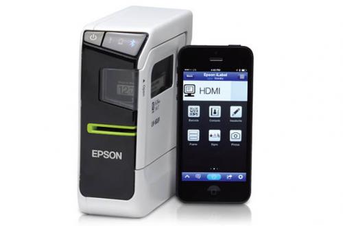 photo of Epson invents a clever label printer that works with iOS image
