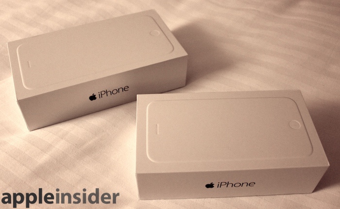 photo of Hands on: unboxing and sizing up Apple's new iPhone 6 & 6 Plus image