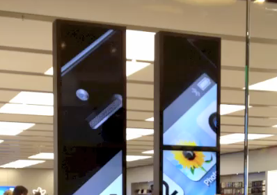 photo of Slick Window Display Promotes New iPhone 5 image