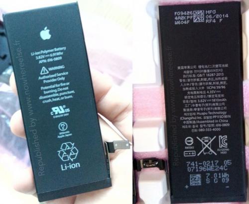 photo of More Photos Point Toward 1,810 mAh Battery for 4.7-Inch iPhone 6 image