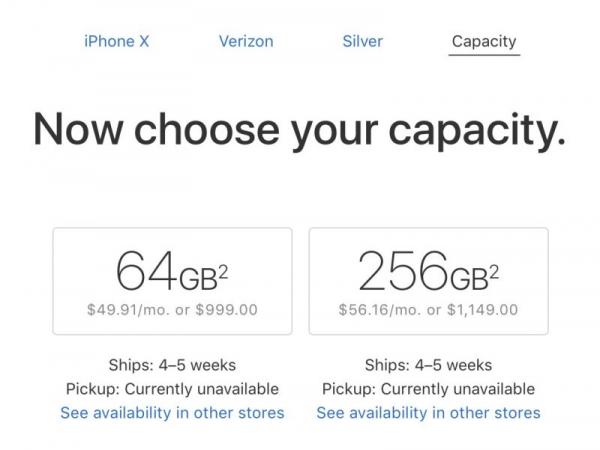 photo of iPhone X Pre-Order Supplies Sell Out, Shipping Estimates Slip Drastically image