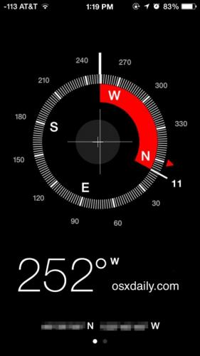 photo of Lock the Compass Needle Position on an iPhone for Better Navigating image