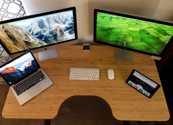 photo of Mac Setup: The Adjustable Desk of a CEO image