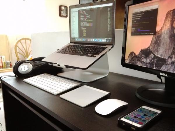 photo of Mac Setup: The Dual-Screen Desk of a Software Engineer image