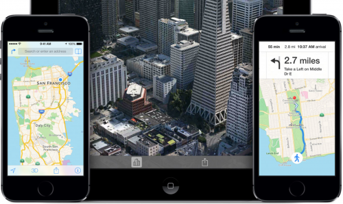 photo of iOS 8: Apple polishes Maps data, adds public transit directions service image