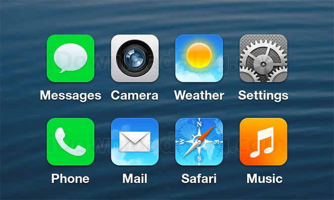 photo of Purported iOS 7 screens may show flat effects of Jony Ive's influence image