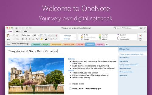 photo of Microsoft launches OneNote for Mac as free download in Mac App Store image