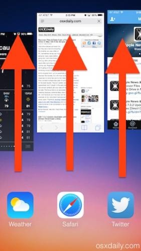 photo of How to Quit Multiple iPhone Apps Simultaneously in iOS with Multitouch image