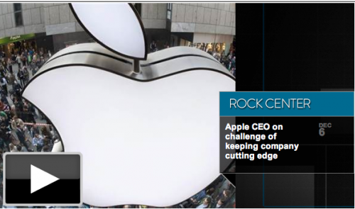 photo of Tim Cook Shines In First Television Interview As Apple CEO image