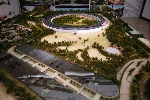 photo of New model of Apple’s proposed spaceship campus reveals new details about the building image